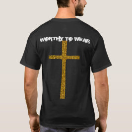 Vertrouwen tegen goud - de moeite waard om te word t-shirt