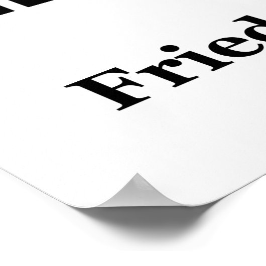 Vertrouwen tegen iedereen die een krachtige impuls poster (Hoek)