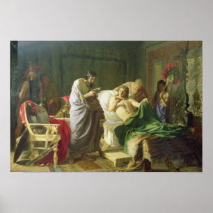 Vertrouwen van Alexander de Grote Poster