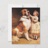 Vertrouwen van Charles Burton Barber, Saint Bernar (Voorkant)