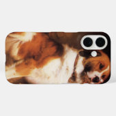 Vertrouwen van Charles Burton Barber, Saint Bernar Case-Mate iPhone Case (Achterkant (horizontaal))