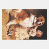 Vertrouwen van Charles Burton Barber, Saint Bernar Inpakpapier Vel (Voorkant 2)