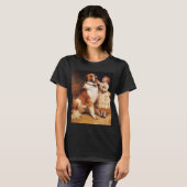 Vertrouwen van Charles Burton Barber, Saint Bernar T-shirt (Voorkant volledig)