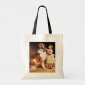 Vertrouwen van Charles Burton Barber, Saint Bernar Tote Bag