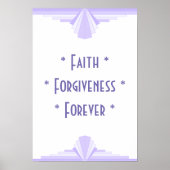 Vertrouwen - Vergiffenis - Forever Poster (Voorkant)