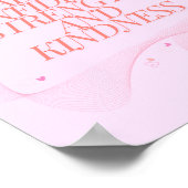 Vertrouwen, vriendelijkheid, Spiritueel, Inspirere Poster (Hoek)