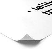 VERTROUWEN - Woordenstelsel - Poster (Hoek)