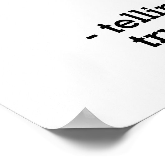 VERTROUWEN - Woordenstelsel - Poster (Hoek)