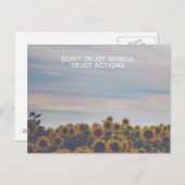 Vertrouwensacties Briefkaart (Voorkant / Achterkant)