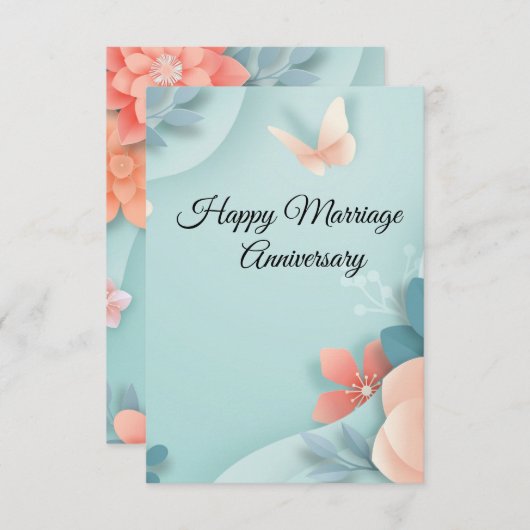 Vertrouwensdagkaart Bedankkaart (Voorkant / Achterkant)