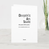 Vertrouwensdagkaart Kaart (Achterkant)