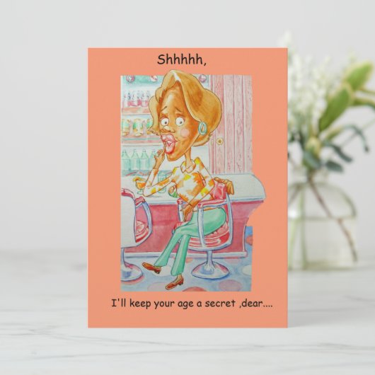 Vertrouwensdagkaart van de echtgenoot bedankkaart (Staand voorkant)