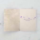 Vertrouwenskaart met paarse envelop kaart (Binnen)