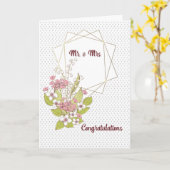 Vertrouwenskaart voor Mr. & Mrs. Kaart (Gele Bloem)