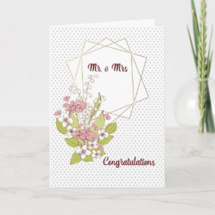 Vertrouwenskaart voor Mr. & Mrs. Kaart