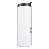 Vertrouwensniveau: Selfie zonder filter Thermosbeker (Gedraaid links)