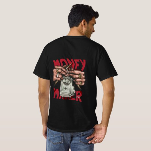 "VERTROUWENSPROBLEMEN" T-SHIRT (Achterkant volledig)