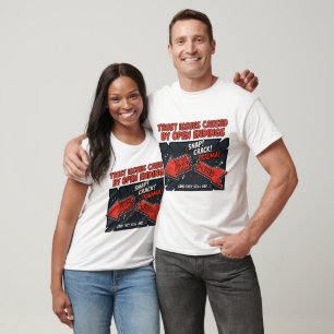 Vertrouwensproblemen veroorzaakt door open eindes t-shirt