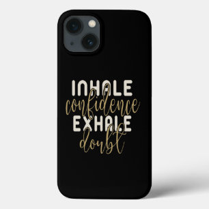 Vertrouwensquote Inspirerend Motivatie zwart Case-Mate iPhone Case