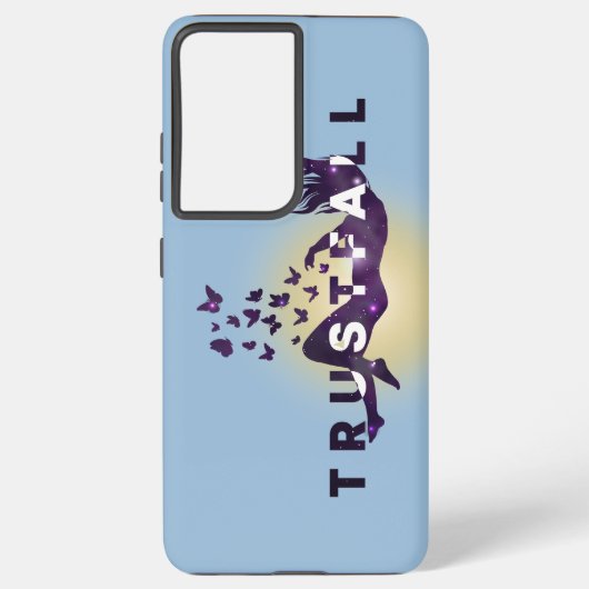 Vertrouwensval | samsung galaxy hoesje (Achterkant)