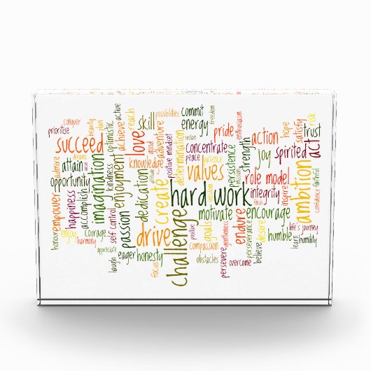 Vertrouwensversterker motiveren fotoblokken (Voorkant)