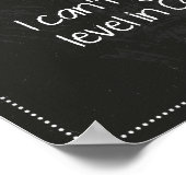 Vertrouwingen van een schrijver: Reden #34 Poster (Hoek)