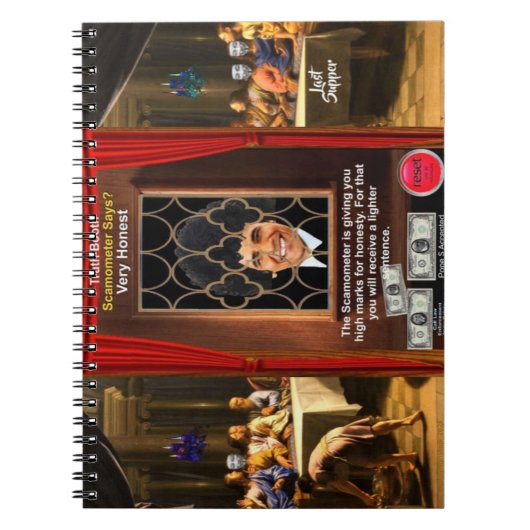 Vertrouwingscabine Notitieboek (Voorkant)