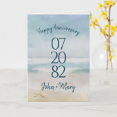 Vertrouwingsdatum voor de Waterverf van de oceaan Kaart (Gele Bloem)