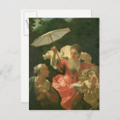 Vertumnus en Pomona Briefkaart (Voorkant / Achterkant)