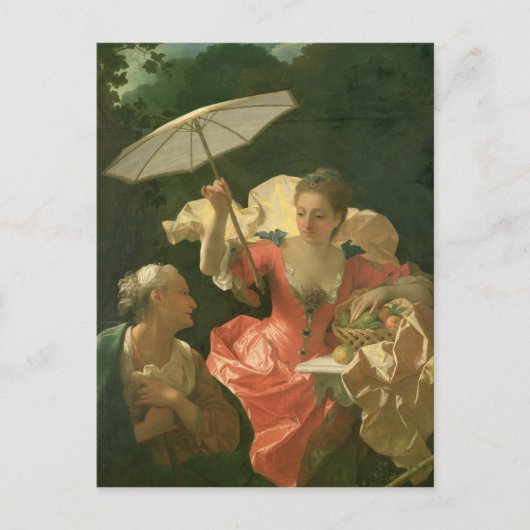 Vertumnus en Pomona Briefkaart (Voorkant)