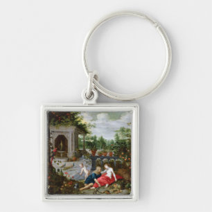 Vertumnus en Pomona Sleutelhanger