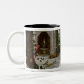 Vertumnus en Pomona Tweekleurige Koffiemok (Links)