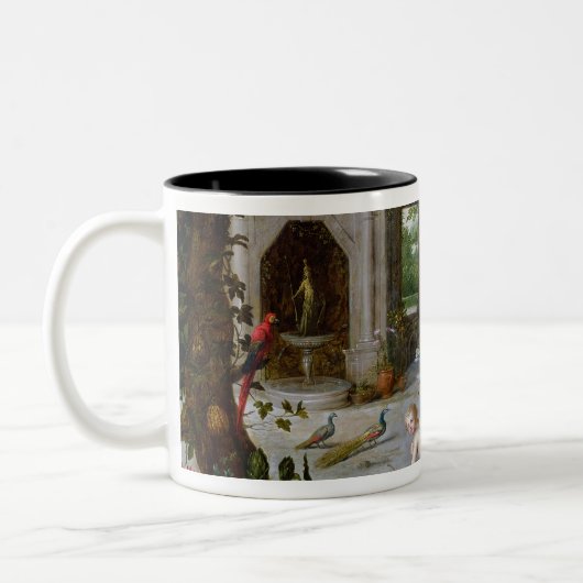 Vertumnus en Pomona Tweekleurige Koffiemok (Links)