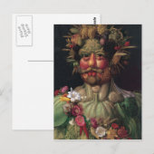 Vertumnus - Giuseppe Arcimboldo Briefkaart (Voorkant / Achterkant)