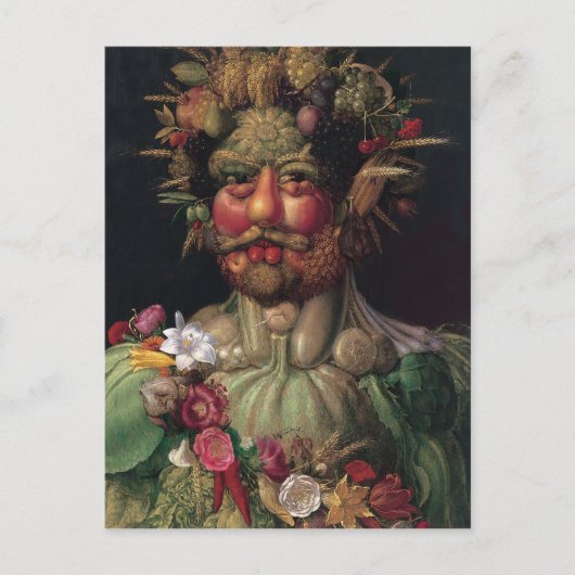 Vertumnus - Giuseppe Arcimboldo Briefkaart (Voorkant)