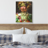 Vertumnus | Giuseppe Arcimboldo | Canvas Afdruk (Insitu (Slaapkamer))