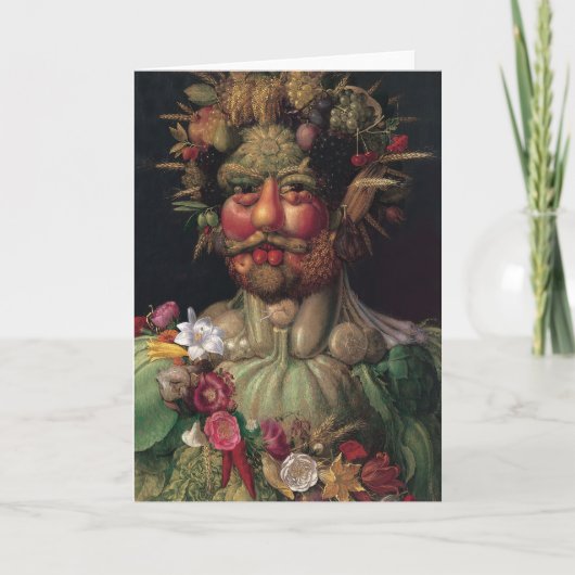 Vertumnus - Giuseppe Arcimboldo Kaart (Voorkant)
