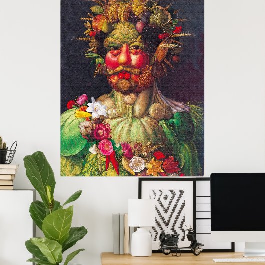 Vertumnus - Giuseppe Arcimboldo Poster (Thuiskantoor)