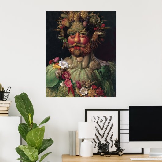 Vertumnus - Giuseppe Arcimboldo Poster (Thuiskantoor)