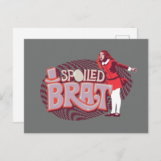 Veruca Salt - geroosterd vlees Briefkaart (Voorkant / Achterkant)