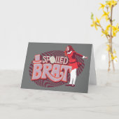 Veruca Salt - geroosterd vlees Kaart (Gele Bloem)