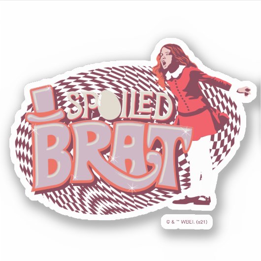 Veruca Salt - geroosterd vlees Sticker (Voorkant)