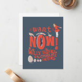 Veruca Salt - I Want It Now! Notitiekaartje (Voorkant / Achterkant in situ)