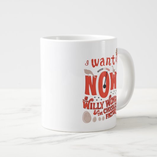 Veruca Salt - ik wil het nu! Grote Koffiekop (Voorkant rechts)