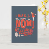 Veruca Salt - ik wil het nu! Kaart (Gele Bloem)