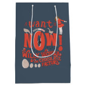 Veruca Salt - ik wil het nu! Medium Cadeauzakje (Achterkant)