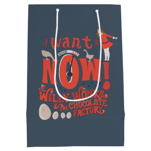 Veruca Salt - ik wil het nu! Medium Cadeauzakje (Achterkant)