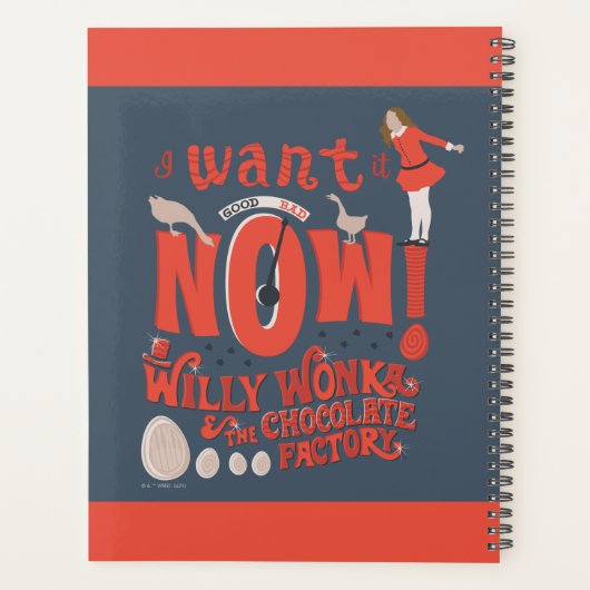 Veruca Salt - ik wil het nu! Planner (Achterkant)