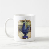 Vervaagd Blauw Glas Roo 2 Koffiemok (Links)