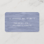 Vervaagd blauw Visitekaartje (Achterkant)
